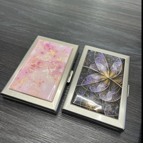 Credit Card Holder, Mini Credit Card Wallet RFID Blocking Slim - Picture 3 of 11